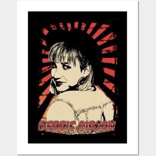 Debbie Gibson 80s  Retro Vintage Aesthetic Posters and Art